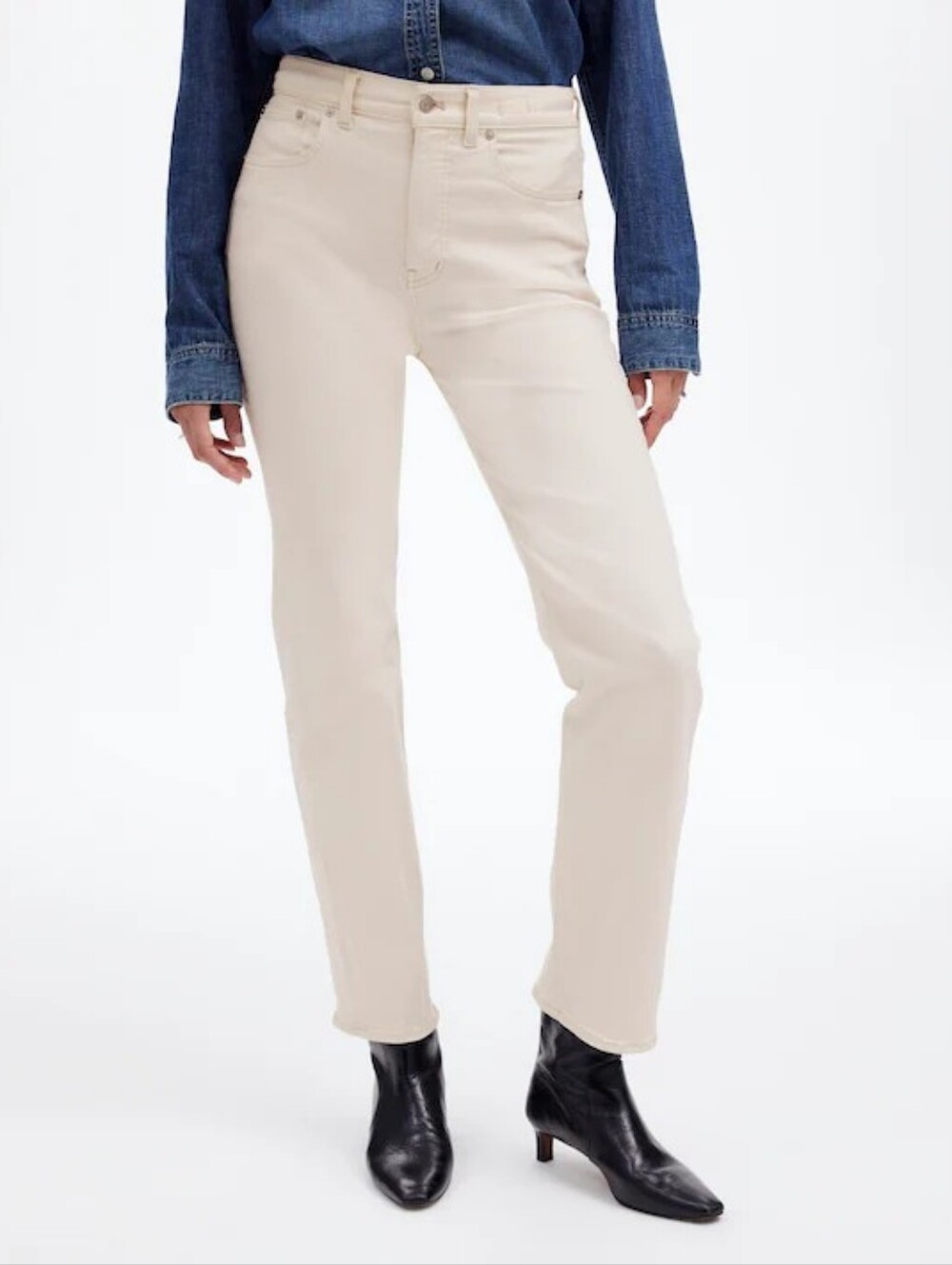 Madewell The Petite '90s Straight Jean